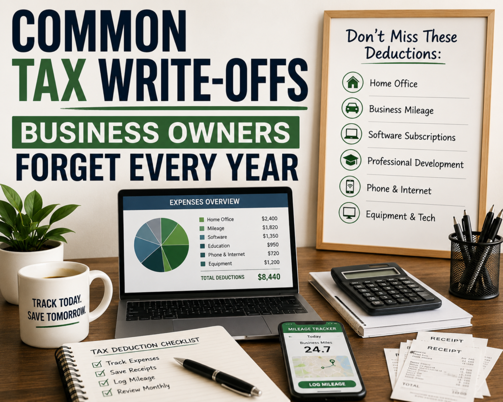 common tax write offs