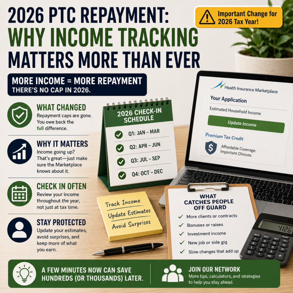 2026 PTC Repayment: Why Income Tracking Matters More Than Ever