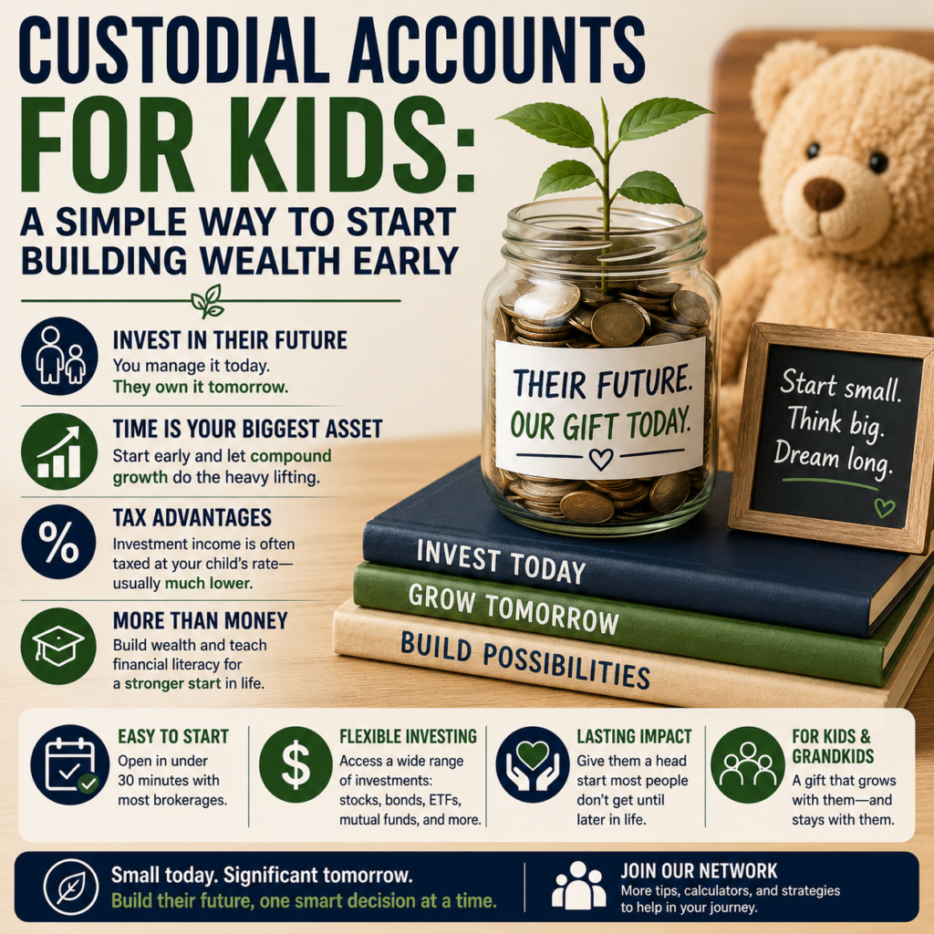Custodial Accounts for Kids: A Simple Way to Start Building Wealth Early