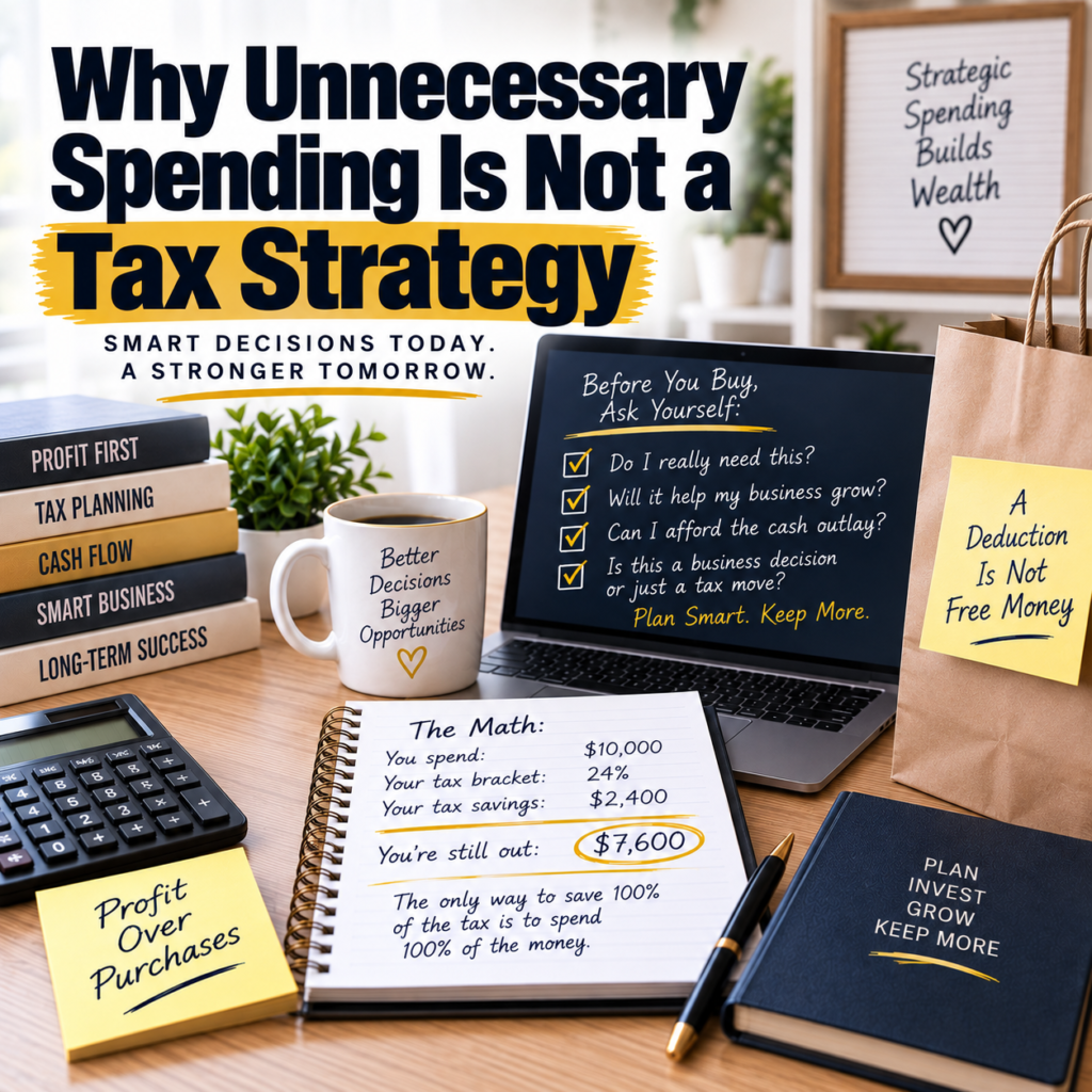 Why Unnecessary Spending Is Not a Tax Strategy